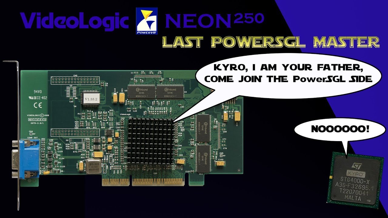 Rare Graphics Cards - VideoLogic Neon 250