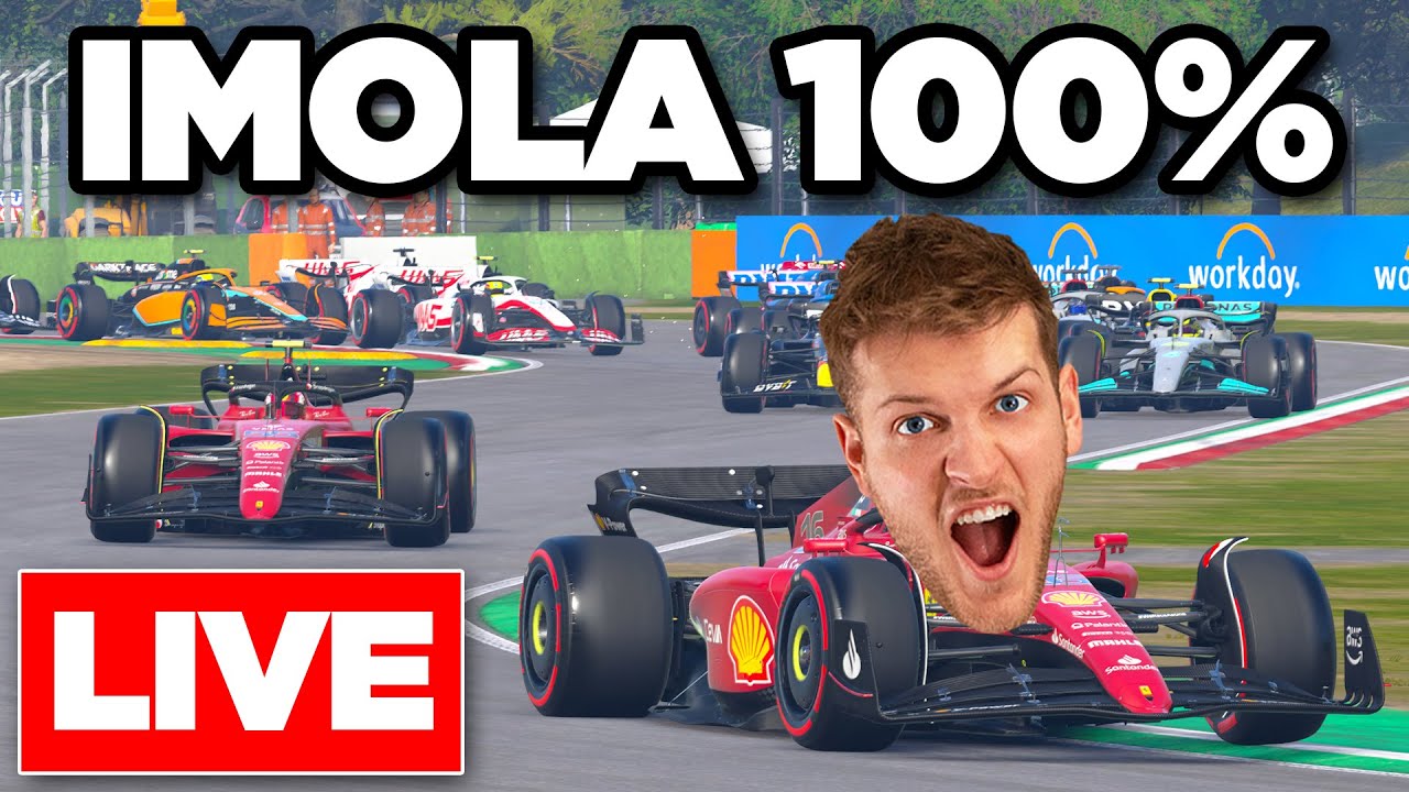100% Full Imola GP Vs Viewers! F1 22 Online Races | LIVE 🔴
