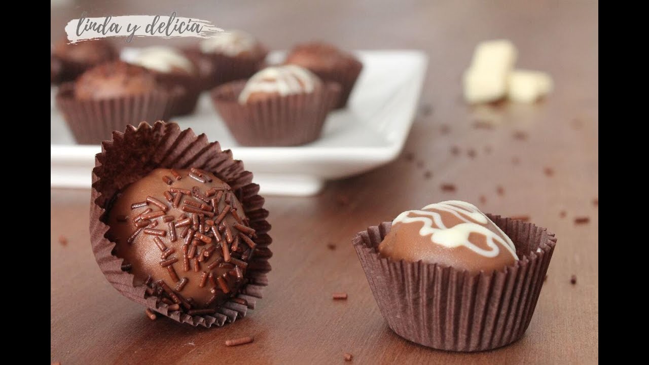 Receta de Trufas de magdalenas