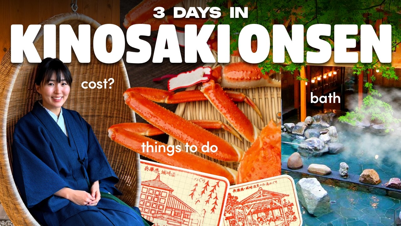 $1,200 vs. $230 Ryokan ♨️ 3 days in Japan's Best Onsen Town Kinosaki (2.5 hours from Kyoto)