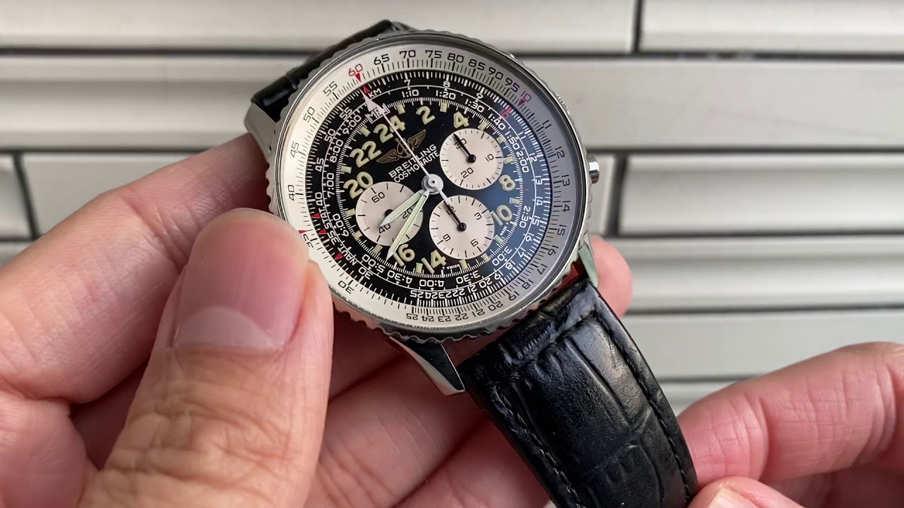 第184集Breitling Navitimer Cosmonaute/真正美國太空總署NASA昔日太空人錶/輝煌歷史實力表現