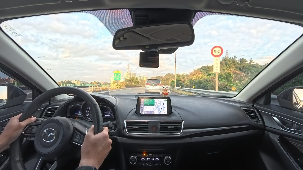 [ 4K 60fps ] Evening rush hour traffic | Evening Taipei Highway | Relax Driving | No Talking