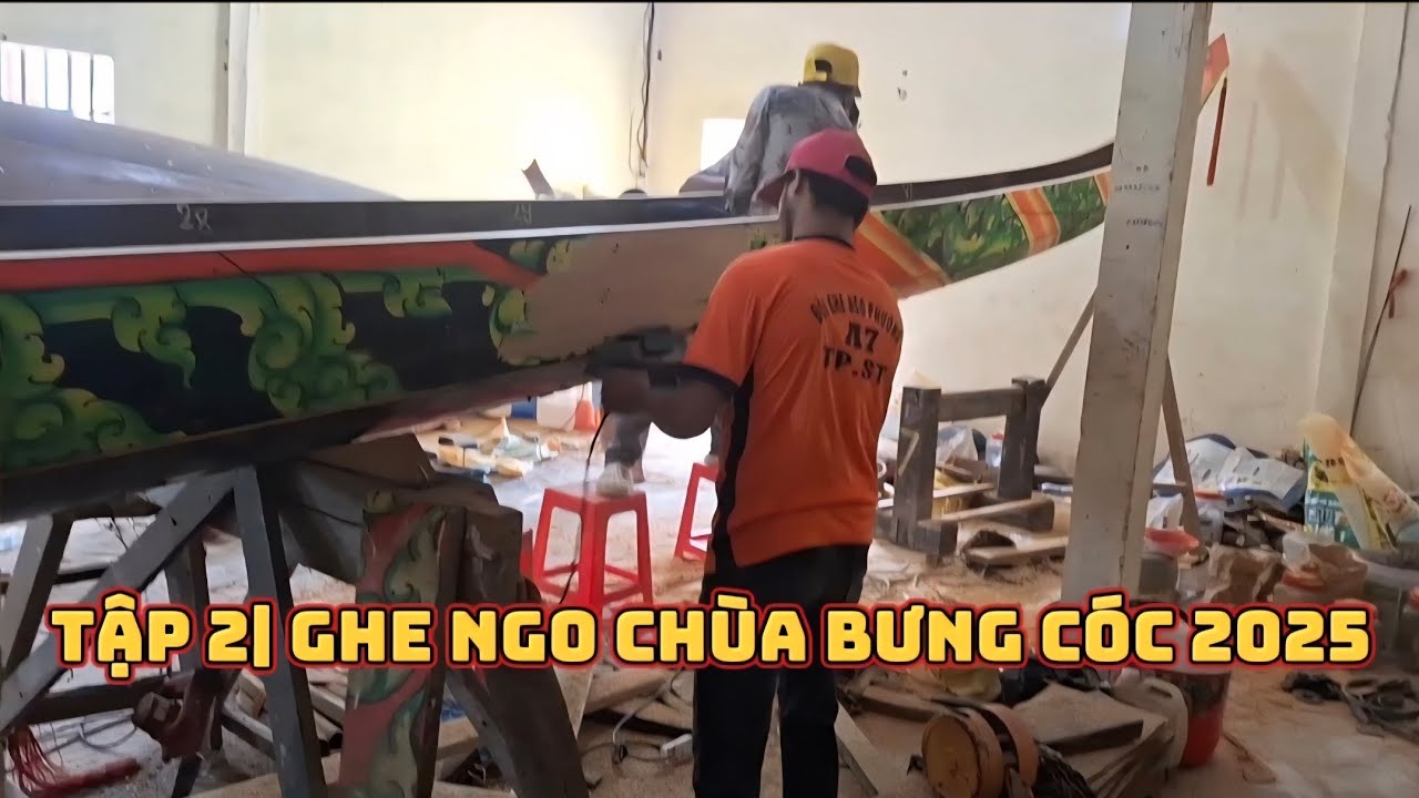 Tập 2 | Ghe ngo Bưng Cóc chuẩn bị xuất trận 2025 #bungcoc #duaghe #ghengo #boidua #ocomboc