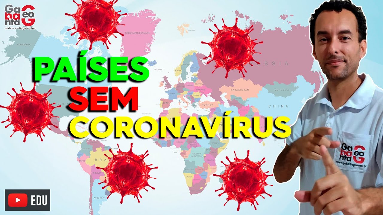 CORONAV&Iacute;RUS | PA&Iacute;SES SEM contaminados com a Covid-19 | Turcomenist&atilde;o| Lesoto | Ilhas