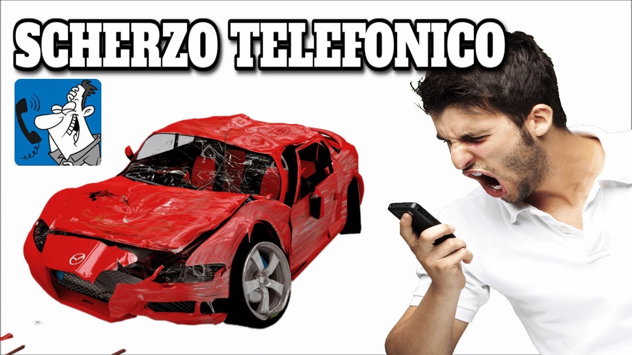 SCHERZO TELEFONICO - HAI AMMACCATO LA MIA AUTO!! [Juasapp]