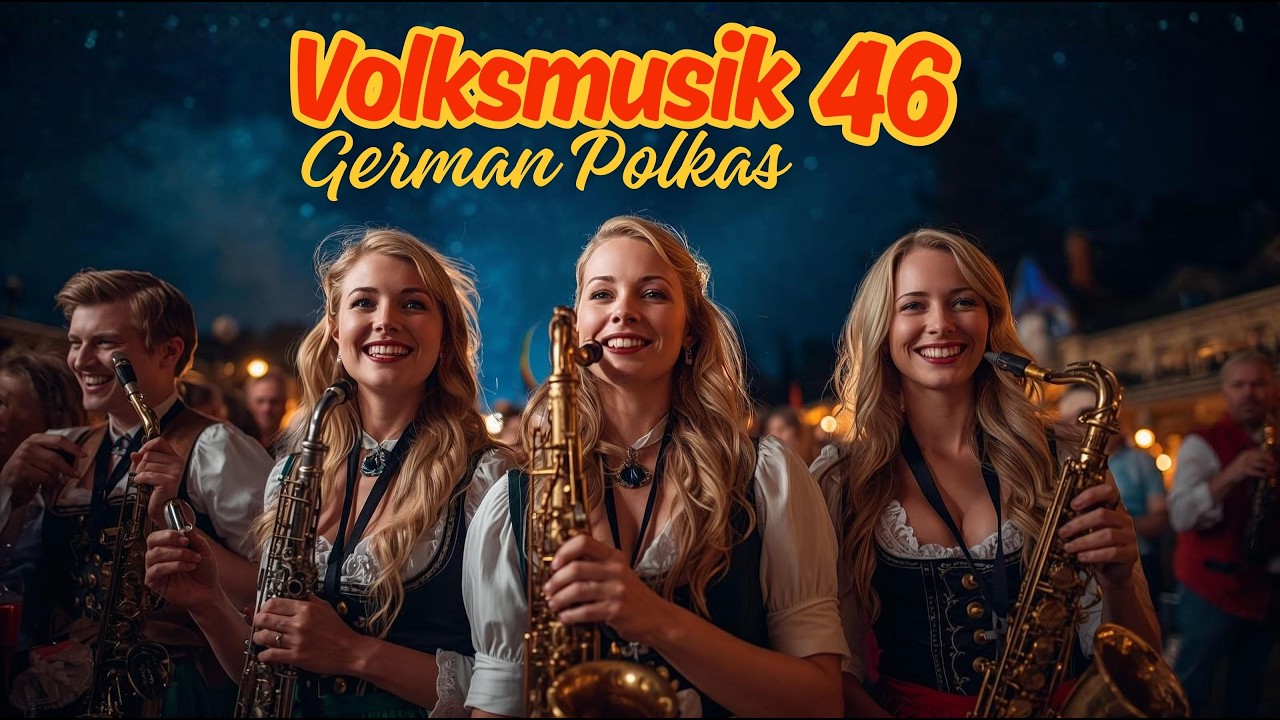 Volksmusik German Polkas  46 - Germany Folk Traditional Melodies