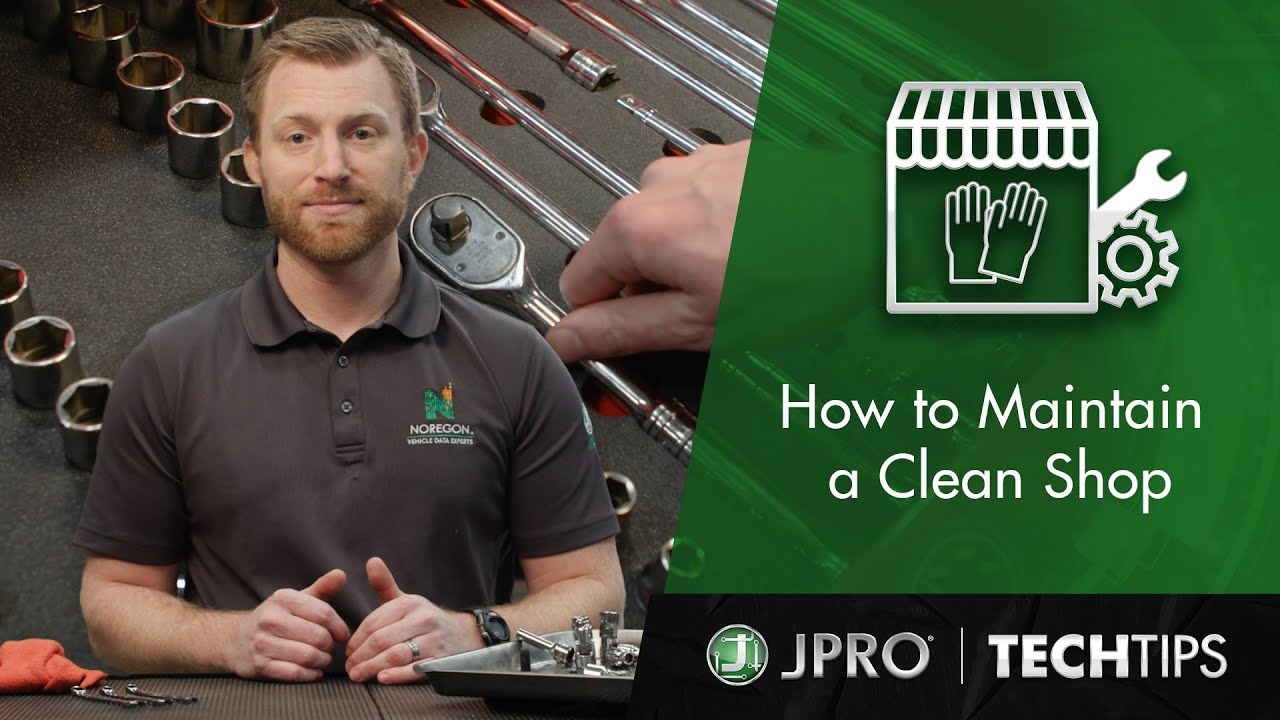 Tech Tips - How to Maintain a Clean Shop