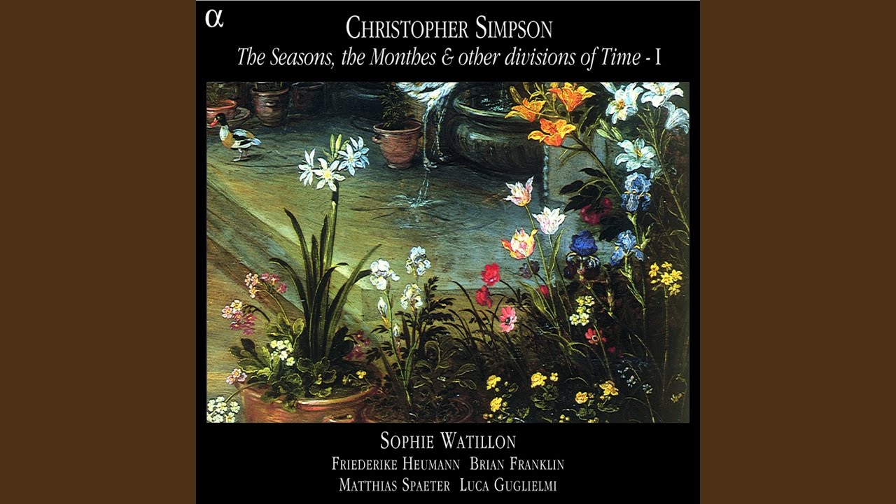 The Seasons, The Winter: II. Aire (Dessus de viole, 2 basses de viole, théorbe, orgue & clavecin)