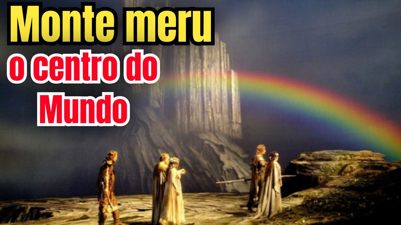(Rupers Nigra) A MISTERIOSA MONTANHA ESCURA o centro do mundo. MONTE MERU