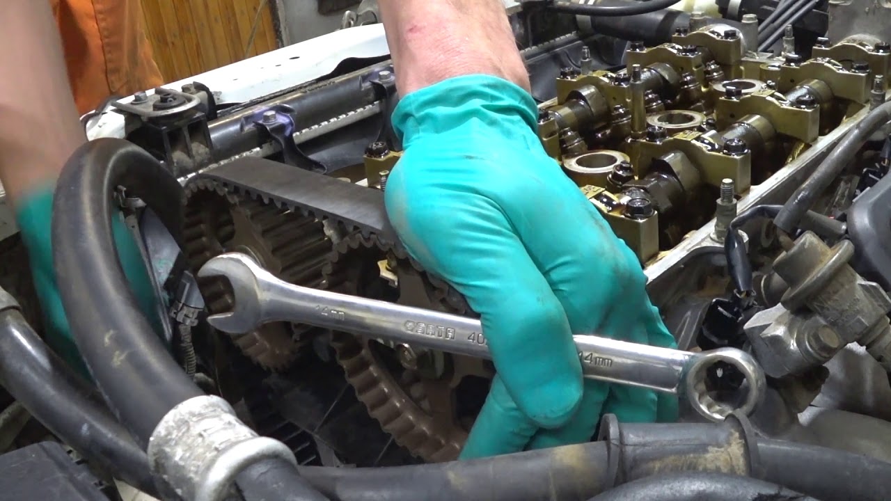 Метки ГРМ B20B Honda Orthia/CRV/Stepwgn/S-MX. Timing Belt Replacement B20B Honda Orthia