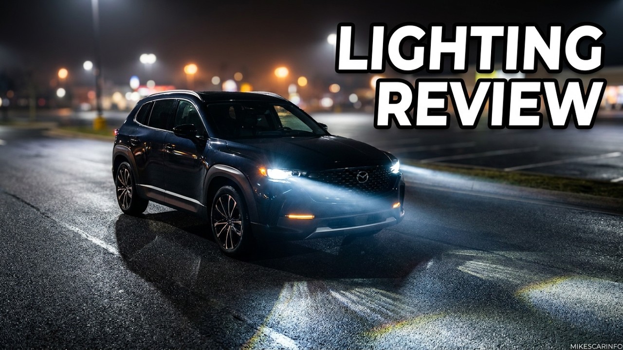 👉 AT NIGHT: 2025 2023 2024 Mazda CX-50 - Interior & Exterior Lighting Overview CX50 + Night Drive