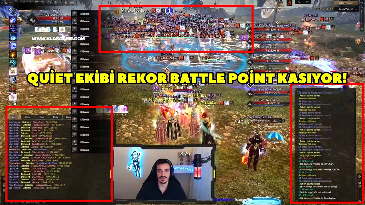 QuietAlpha - (Galia) Global DV'de Bu Kadar İyi BP Kasan Bir Ekip YOKKK ! Rise Online