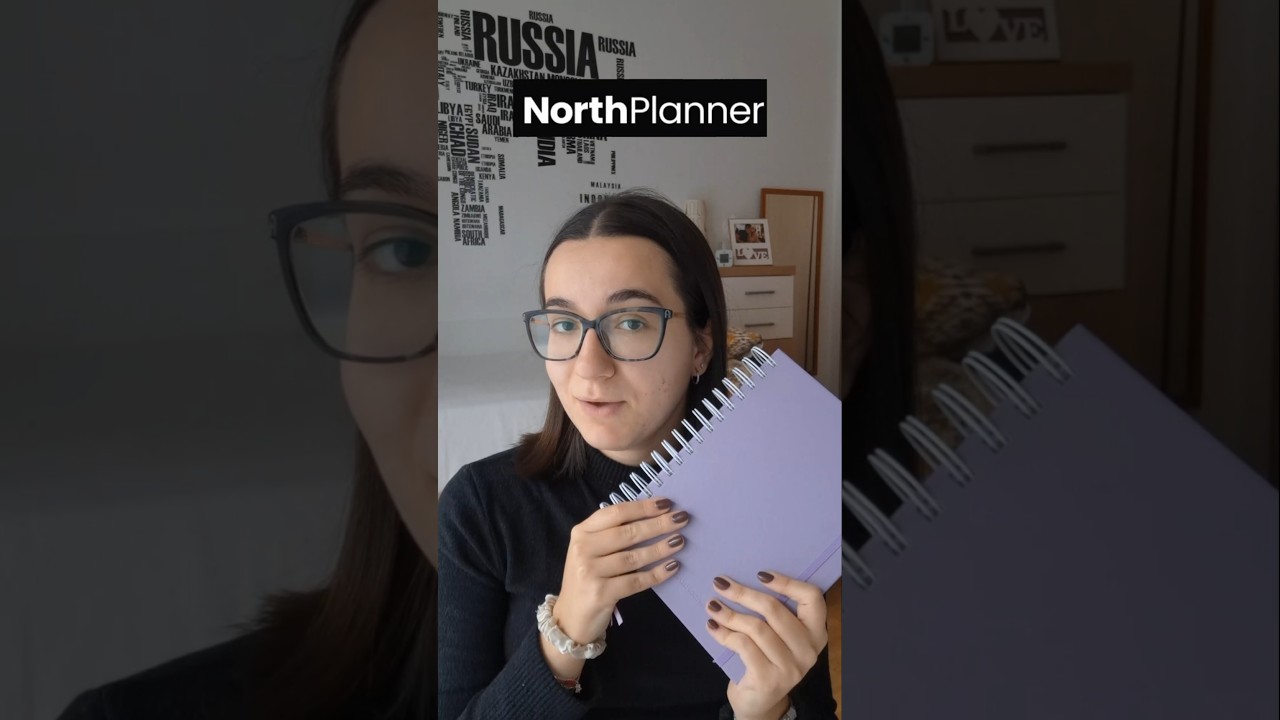 mi AGENDA de PRODUCTIVIDAD para 2025 ✍️🏻 @NorthPlanner #productividad #planner #journal #agenda