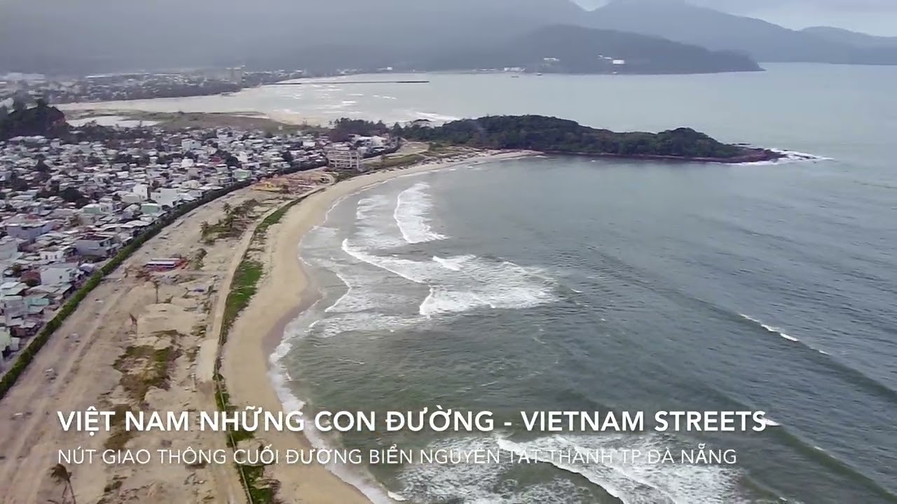 Nút Giao Thông Cuối Đường Biển Nguyễn Tất Thành TP Đà Nẵng