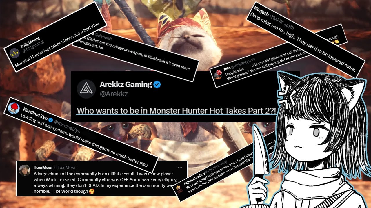 Monster Hunter HOT Takes React