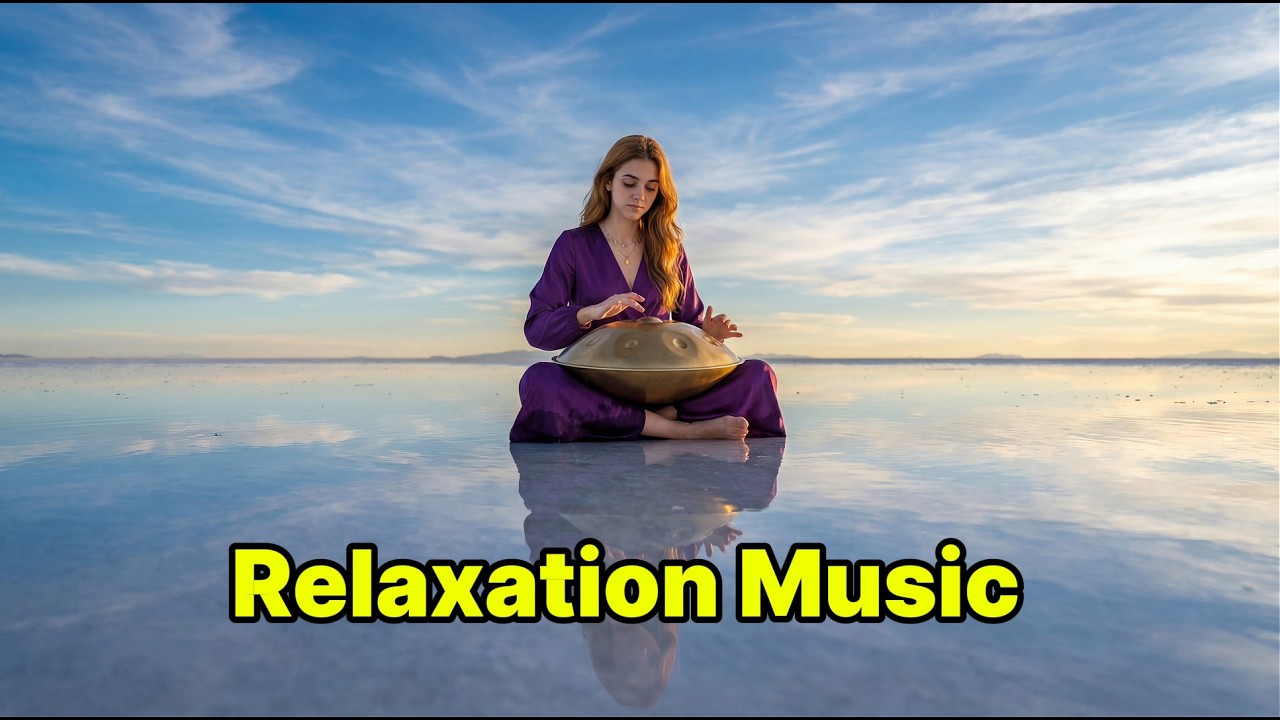 Surreal Reflection & Clarity | 1 Hour Handpan & Charango | Salar de Uyuni Bolivia