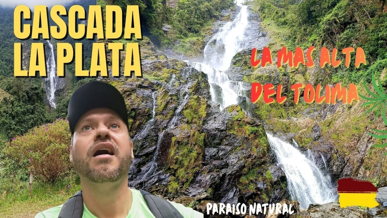 CASCADA LA PLATA LA MAS ALTA DEL TOLIMA