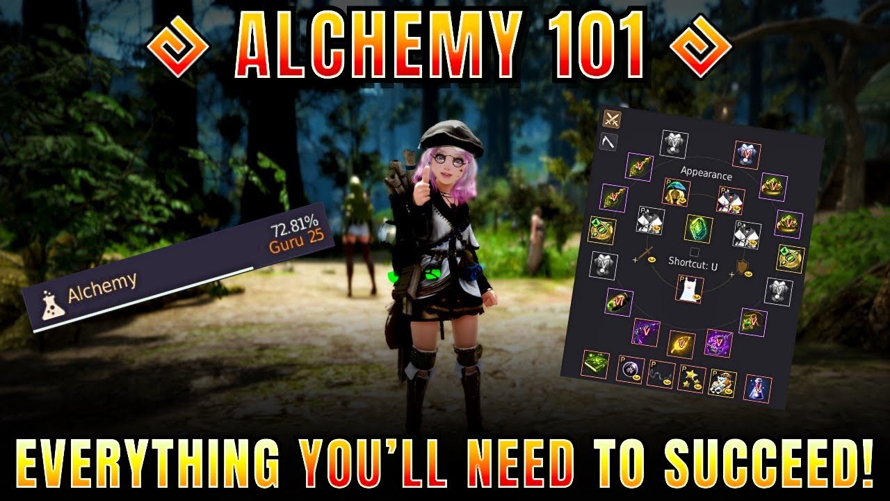 Alchemy Leveling Guide for Beginners in Black Desert!