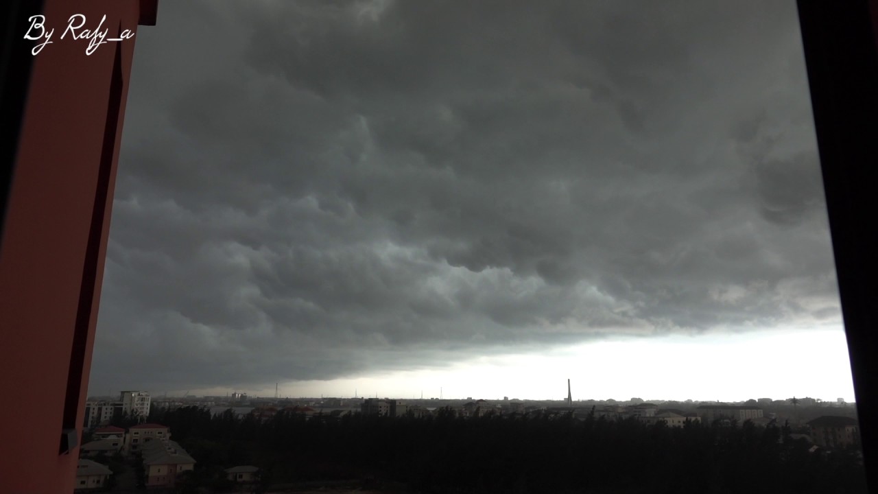 Lagos, Nigeria Storm in 50seconds