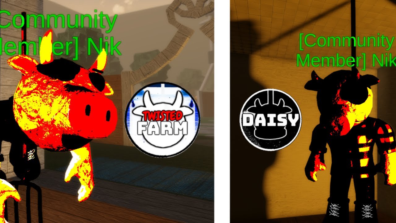 HOW TO ESCAPE THE TWISTED FARM & GET THE GIVEMEYOURANSWER.EXE BADGE IN PIGGY: THE LAST HOUR | Roblox