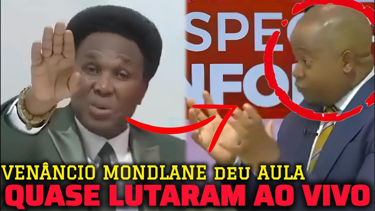 JORNALISTA tentou SABOTAR VENÂNCIO mas não deu certo? Debate aqueceu! MUCHANGA também zangou