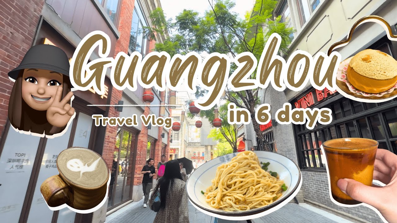 6 Days in Guangzhou | Chinese Food, Dim Sum, Cafes & Street Adventures | Travel & Food Vlog Part 2 🥟