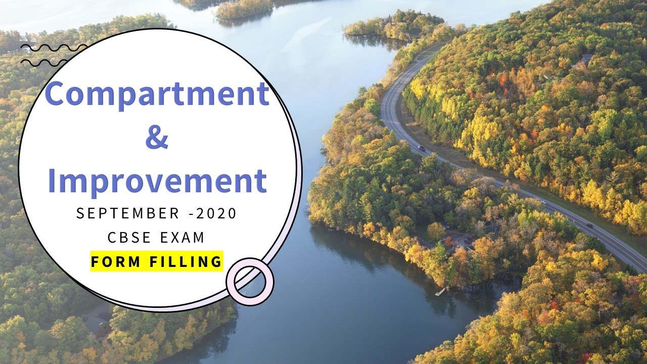 compartment and improvement form filling for cbse exam-2020