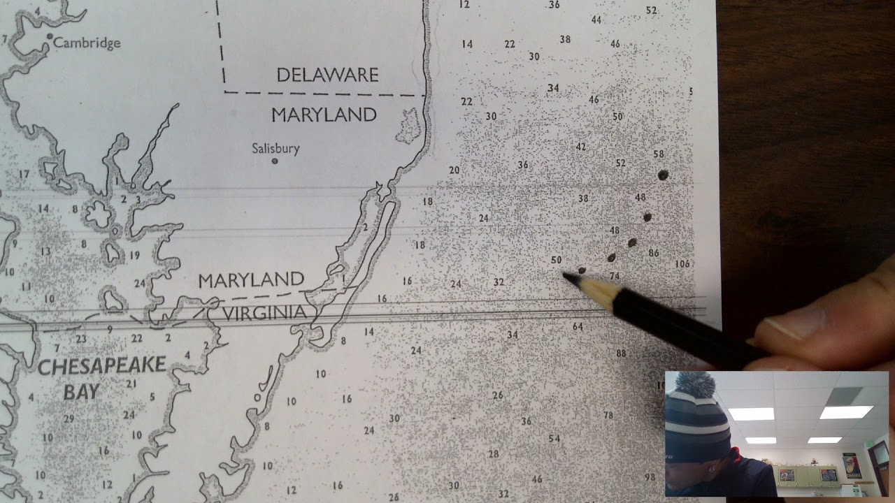 Bathymetric Map Explanation