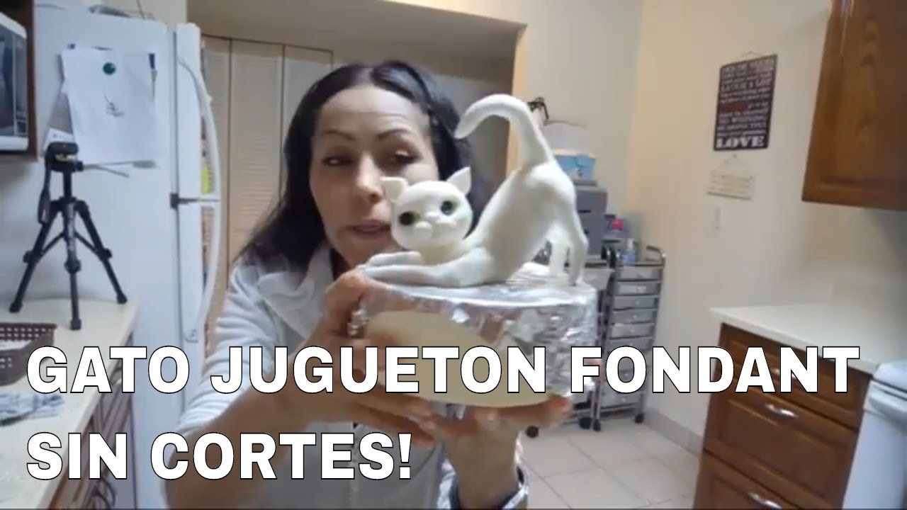 GATO FONDANT TUTORIAL