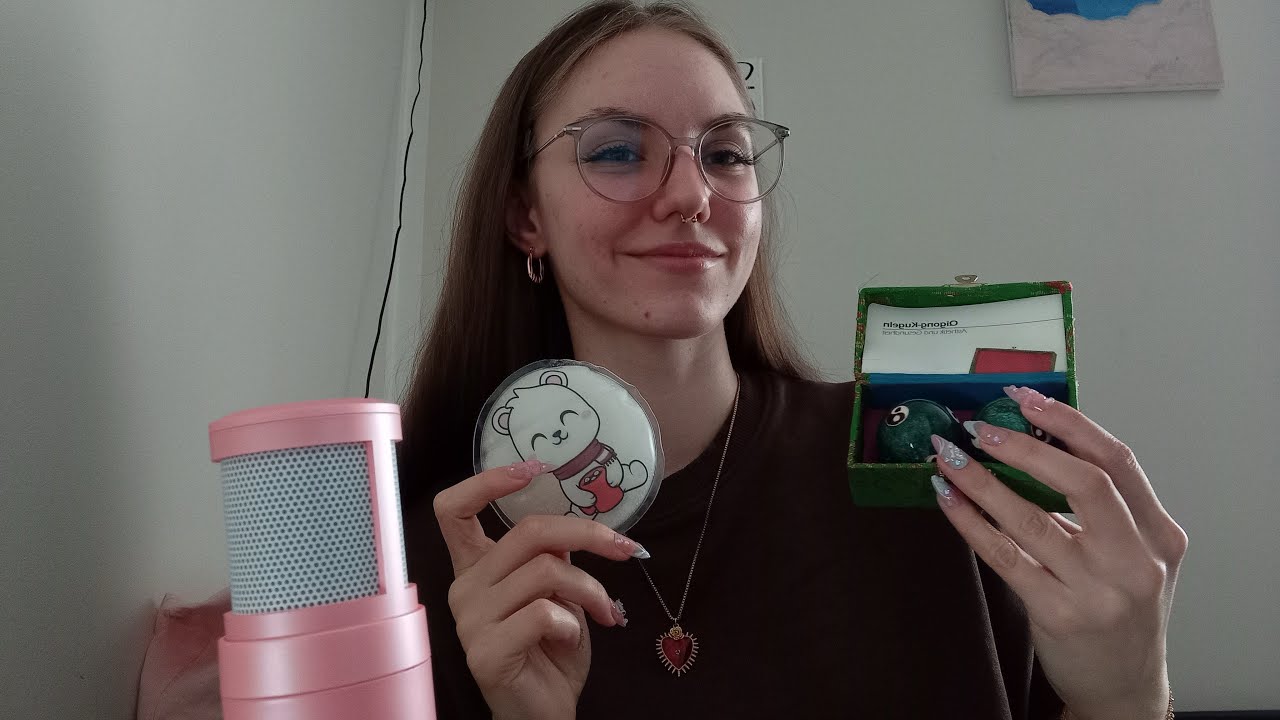 Asmr ~ random triggers from my room (old video)