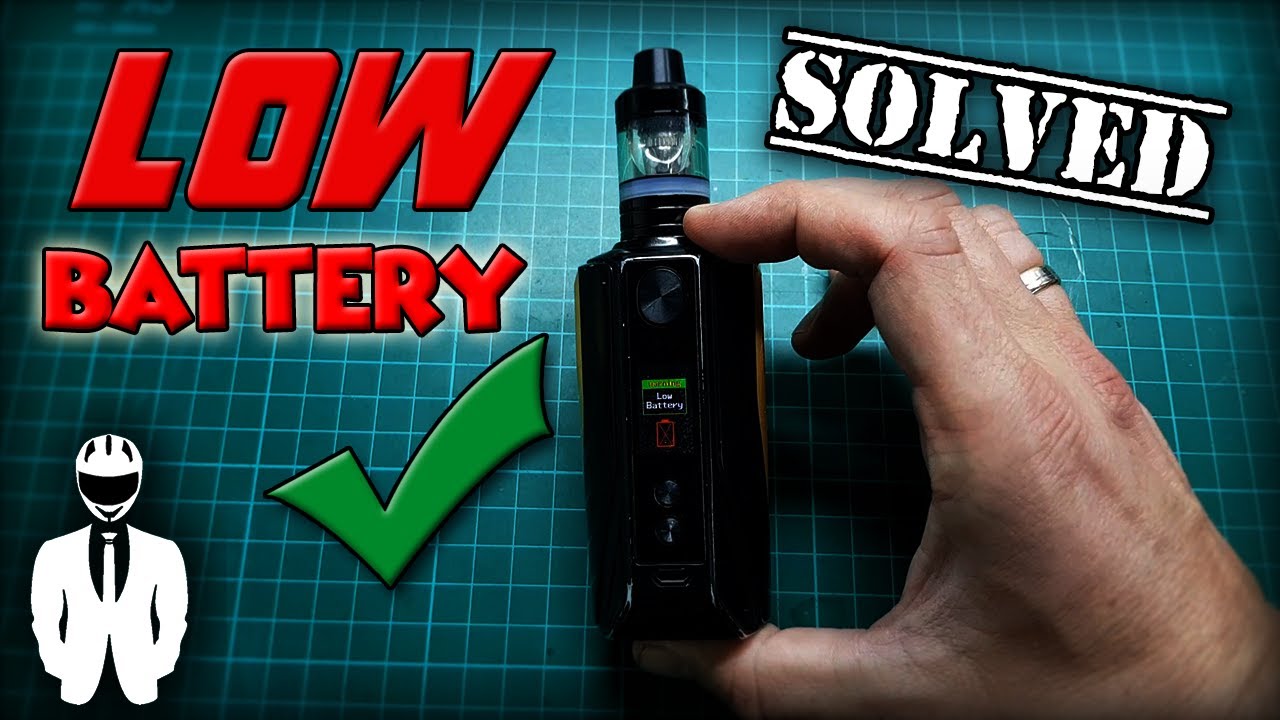 Vaptio N1 PRO 240W LOW Battery SOLVED !