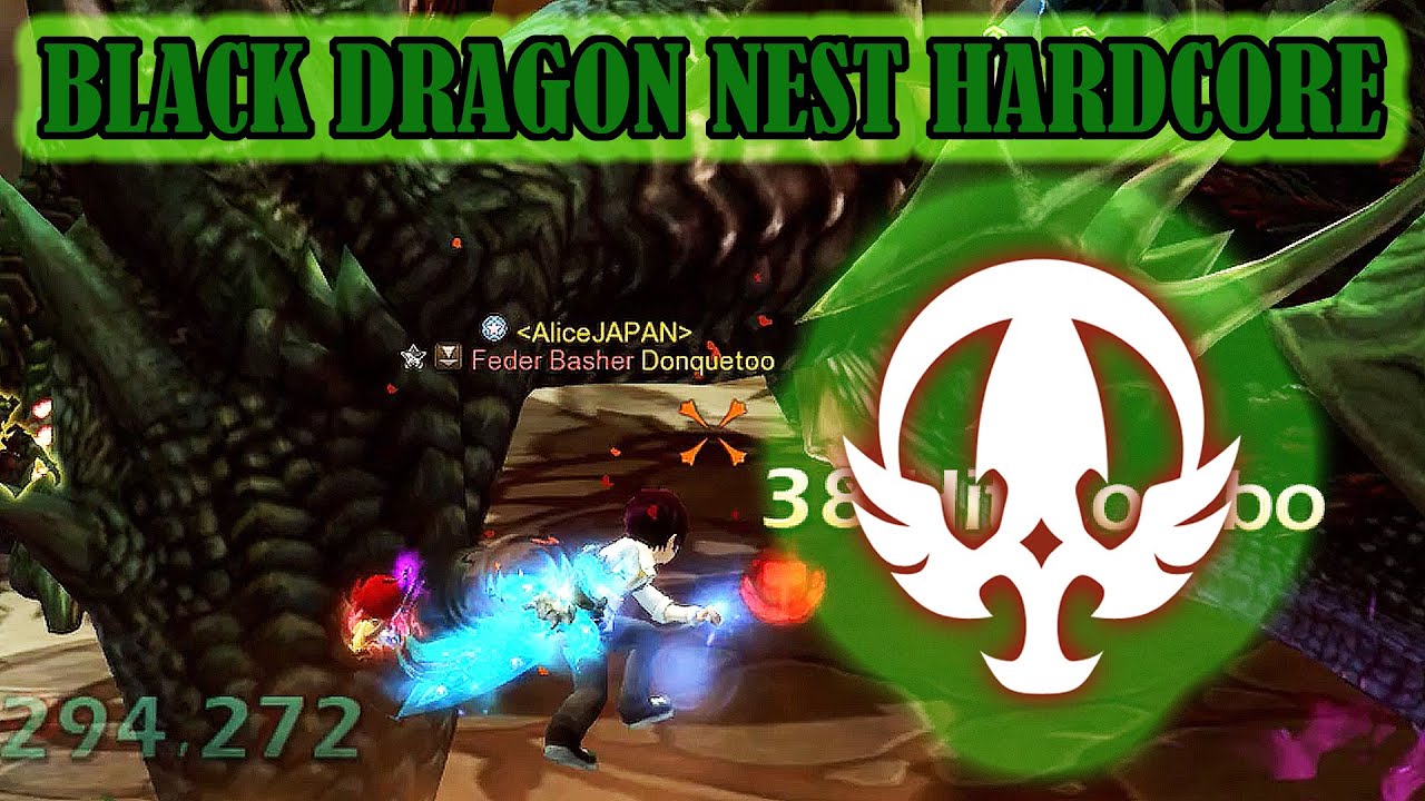 Dragon Nest SEA - Black Dragon Nest Hardcore (Moonlord POV)