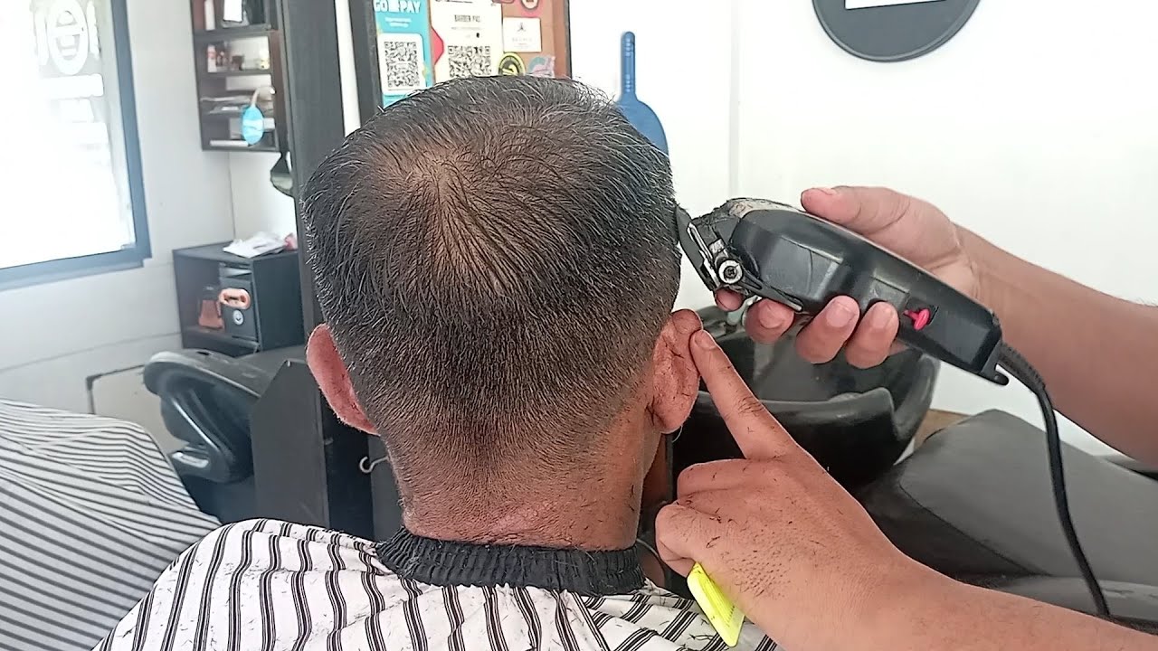 Tutorial potong rambut tipis rapi yang mudah untuk pemula