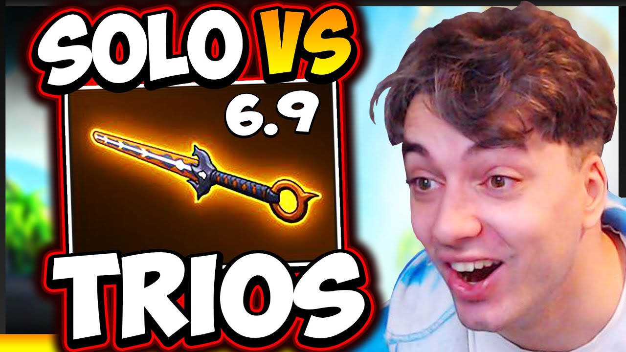 Wait, Sword is GOOD Now?? - Solo VS Trios | Realm Royale Reforged