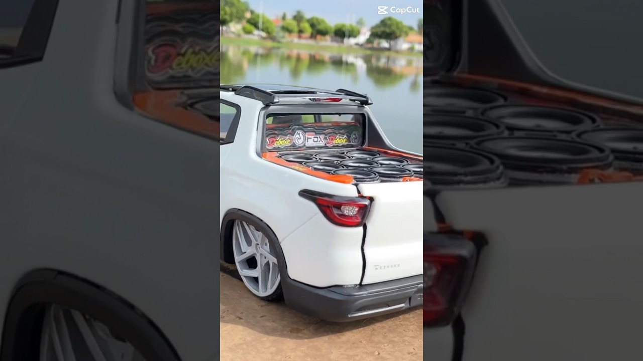 Fiat Toro Deboxe miniatura #miniaturas #custom #fiat #deboxe