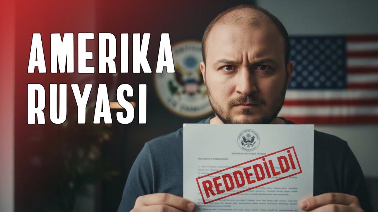 Amerika Vizesi Nasıl Alınır ? 2 Hafta'da 2 Kez Ret Yiyerek Anlatıyorum !
