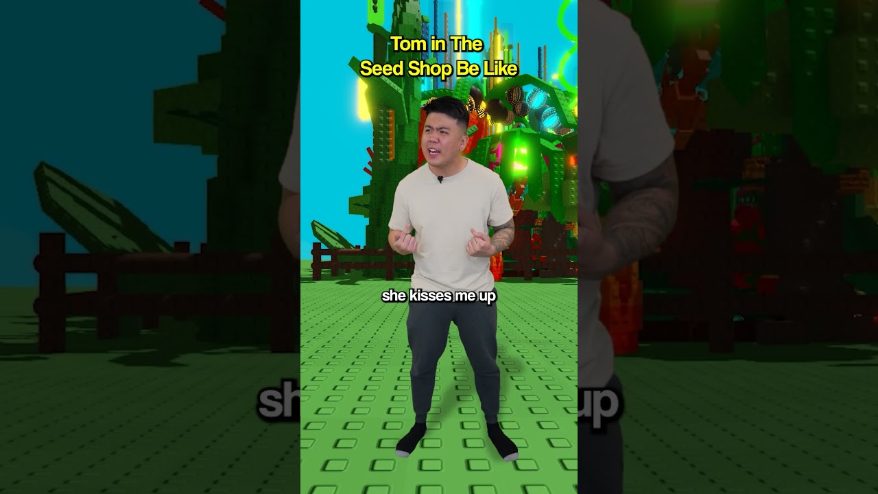 Seed Shop NPC on Grow a Garden Be Like...