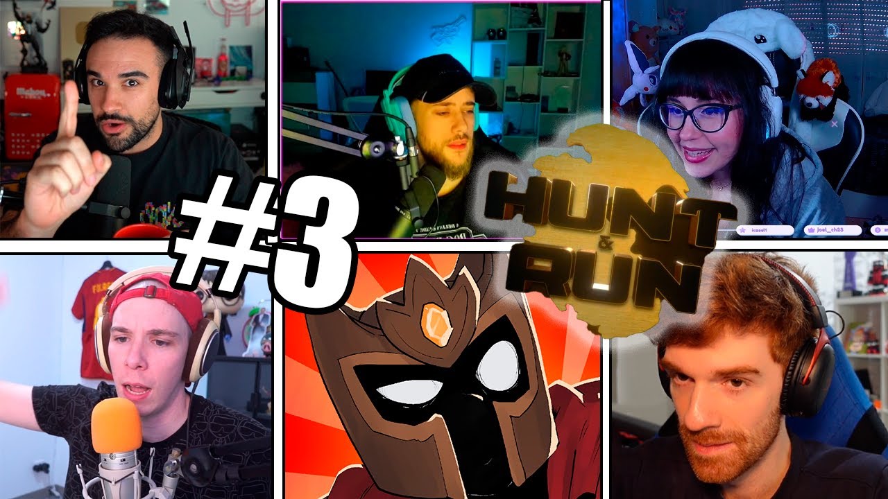 LOS MEJORES MOMENTOS DE HUNT RUN 😂| DIA 3