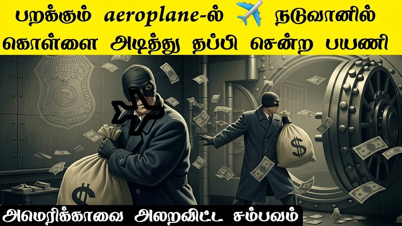 வல்லுனர்களும்  யோசிக்க முடியாத || பறக்கும் ஏரோபிளேன் ✈️ நடந்த கொள்ளை😱 
