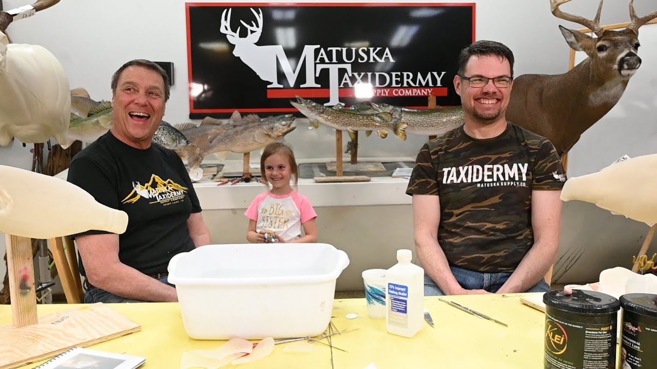 Learn Taxidermy: Part 3 - Recreation of a Higher Quality Fish Using Artificial Parts