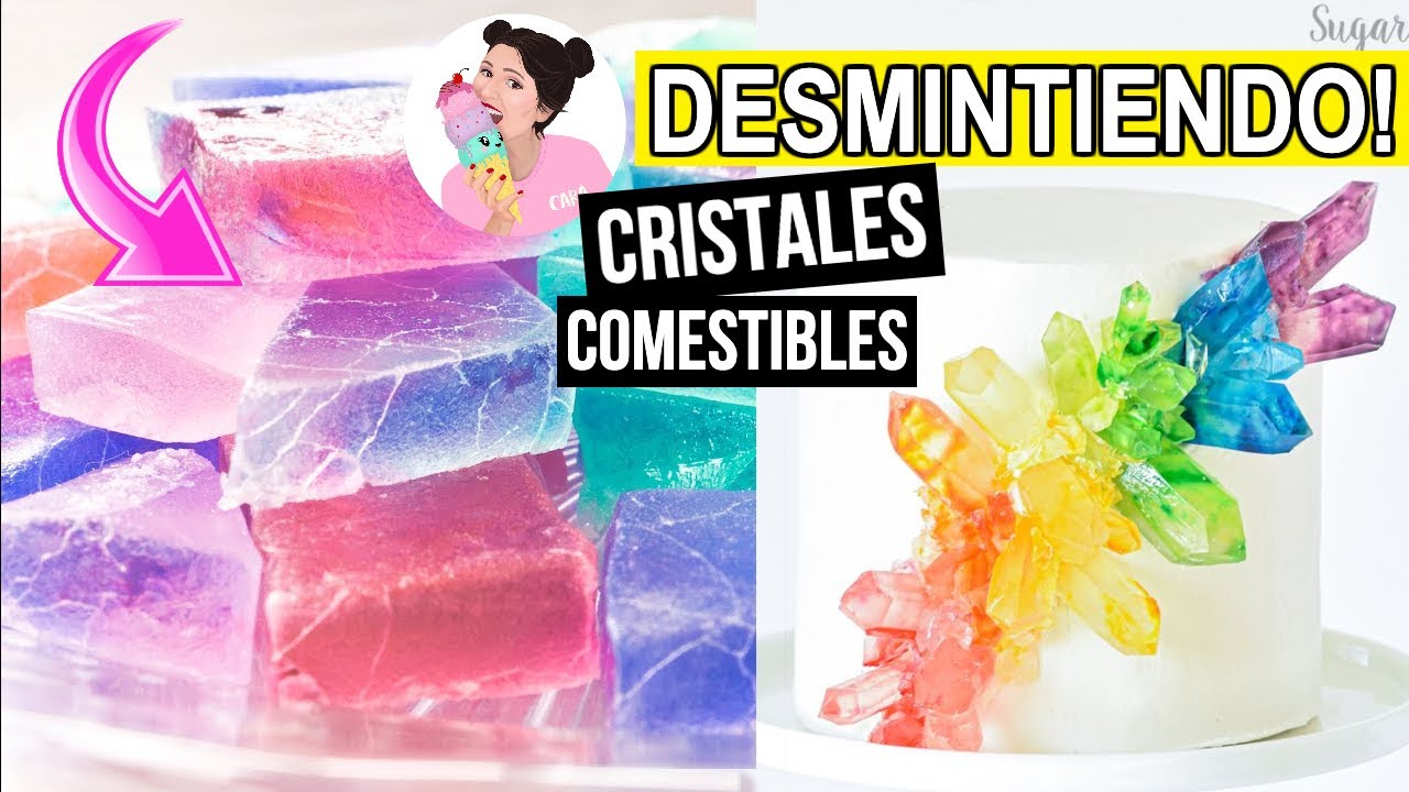 CRISTALES COMESTIBLES: DESMINTIENDO RECETA KOHAKUTO - Caro Trippar