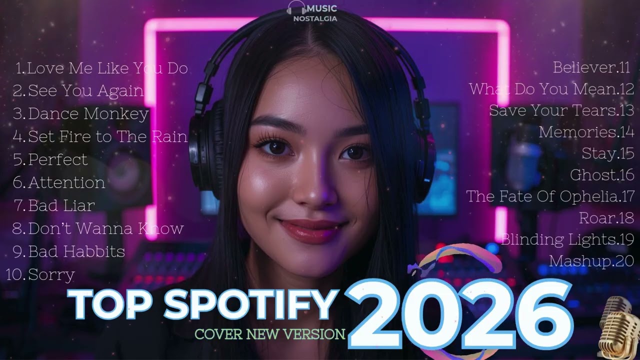 Billboard Top 50 ☀️ Top Spotify Hits 2026 🎙️ Best Cover New Songs Music Viral Pop Playlist
