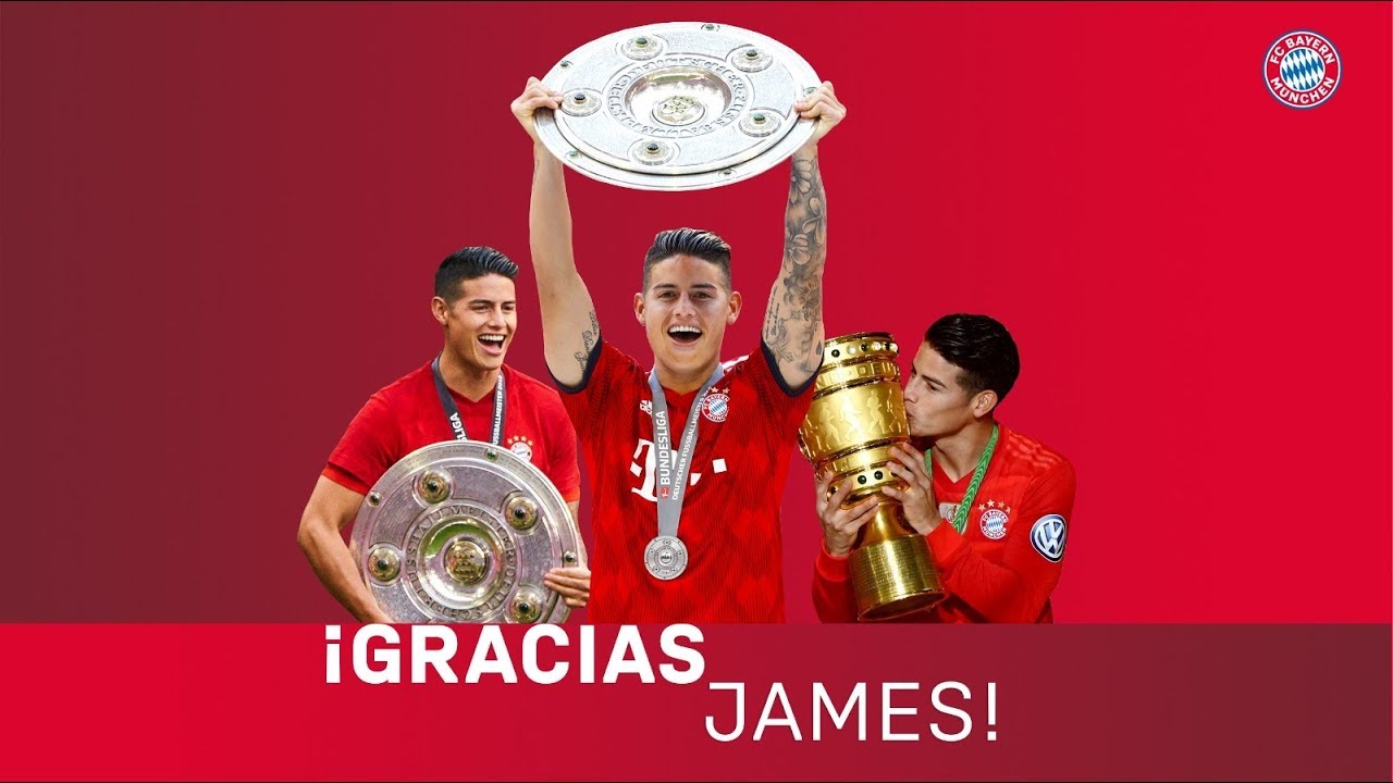 #GraciasJames |&nbsp;James Rodr&iacute;guez leaves FC Bayern!