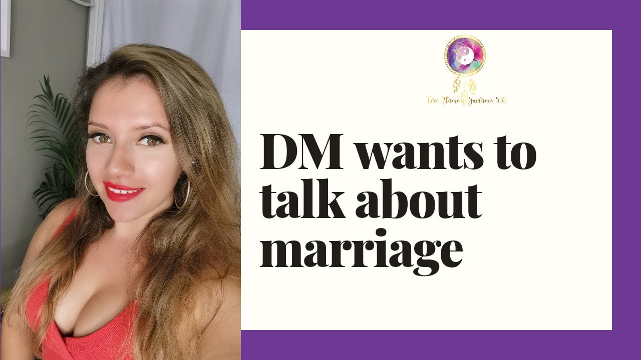 TWIN FLAME READING | DM wants to talk about marriage 💍❤️