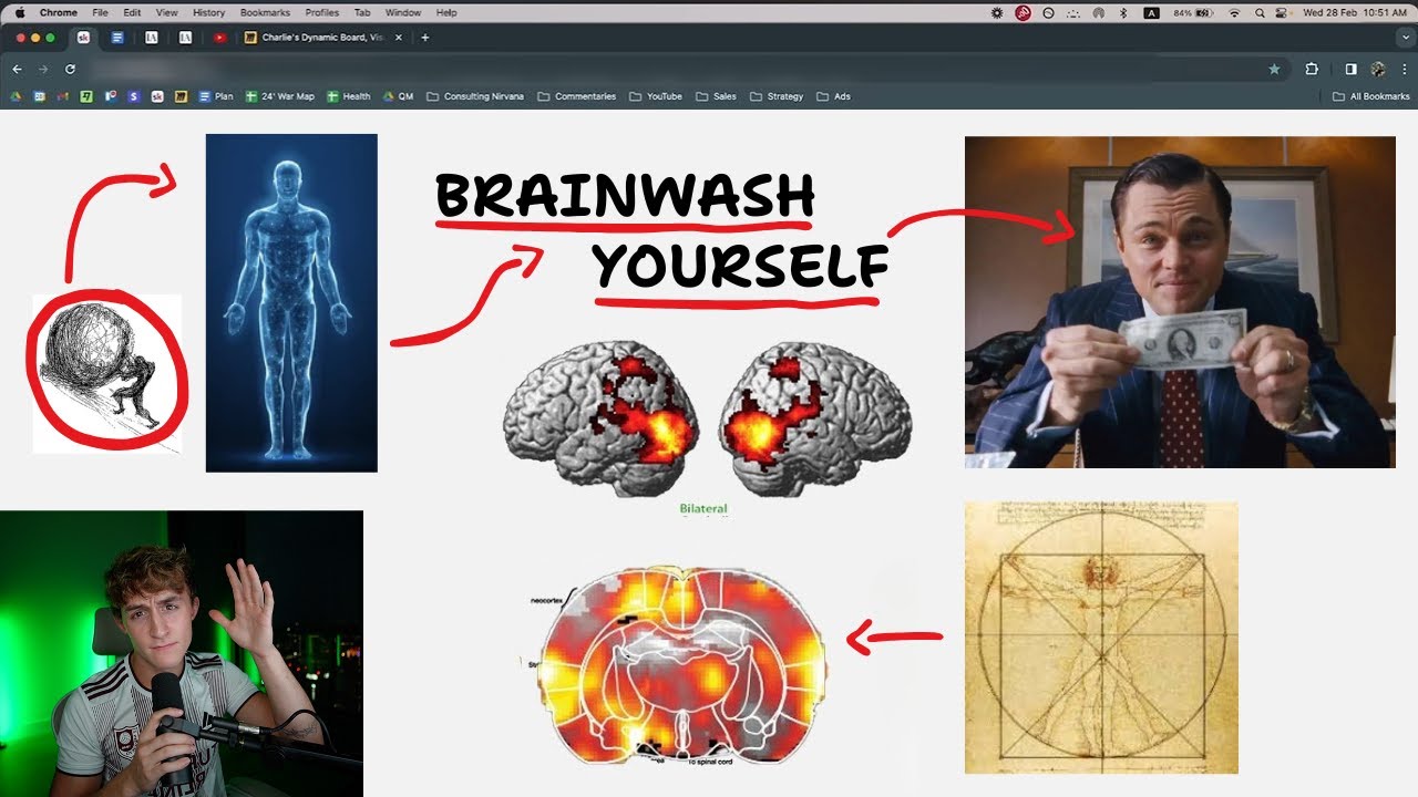 how i literally brainwashed myself to crave the hard work lol