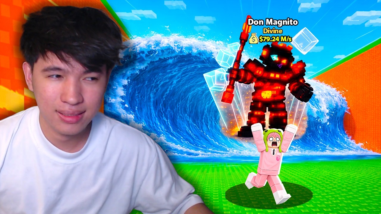 I Got UNOBTAINABLE DON MAGNITO in Escape Tsunami For Brainrot