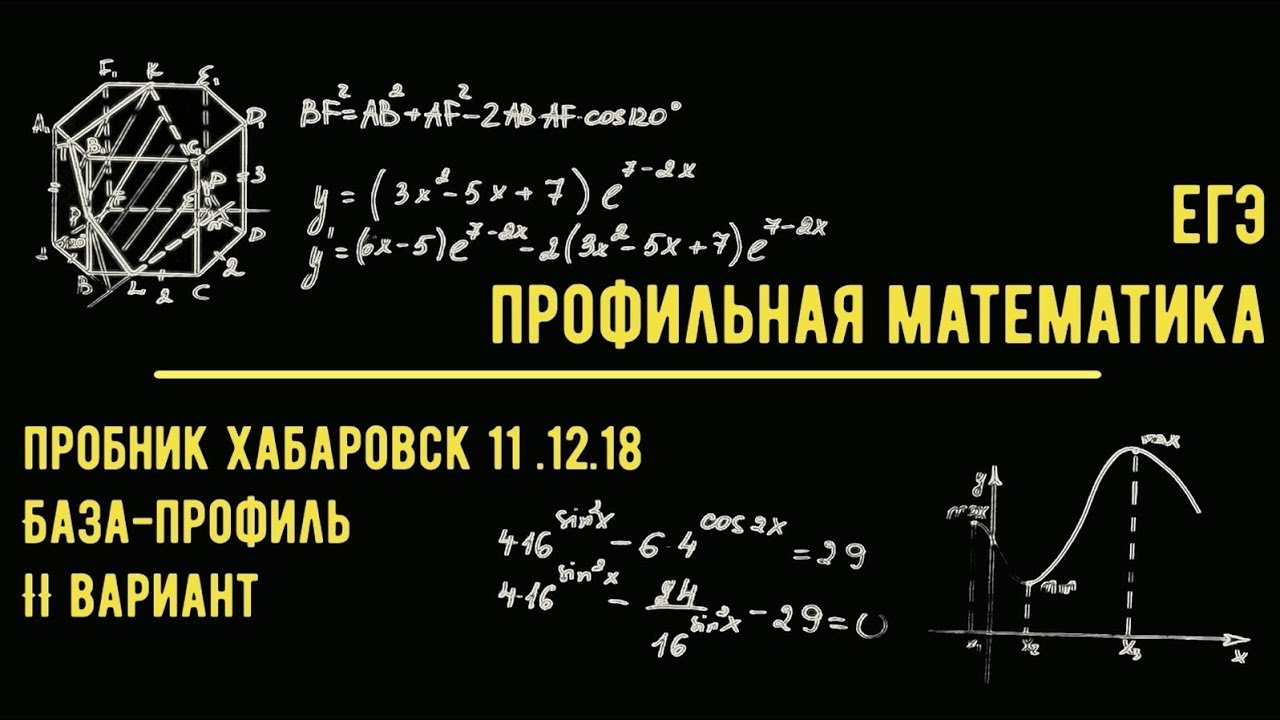 Пробник база-профиль Хабаровск  II вариант 11.12.18
