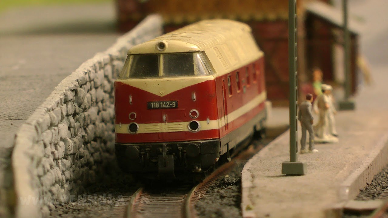 Die große Modelleisenbahn Spur H0 Anlage der Modellbahn-Freunde aus Alsfeld