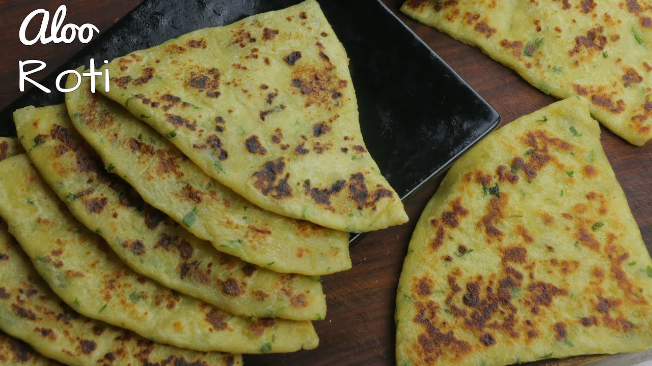 ALOO ROTI | Super Soft Tasty Aloo Roti | Boiled Potato Roti | By Chef Aadil Hussain