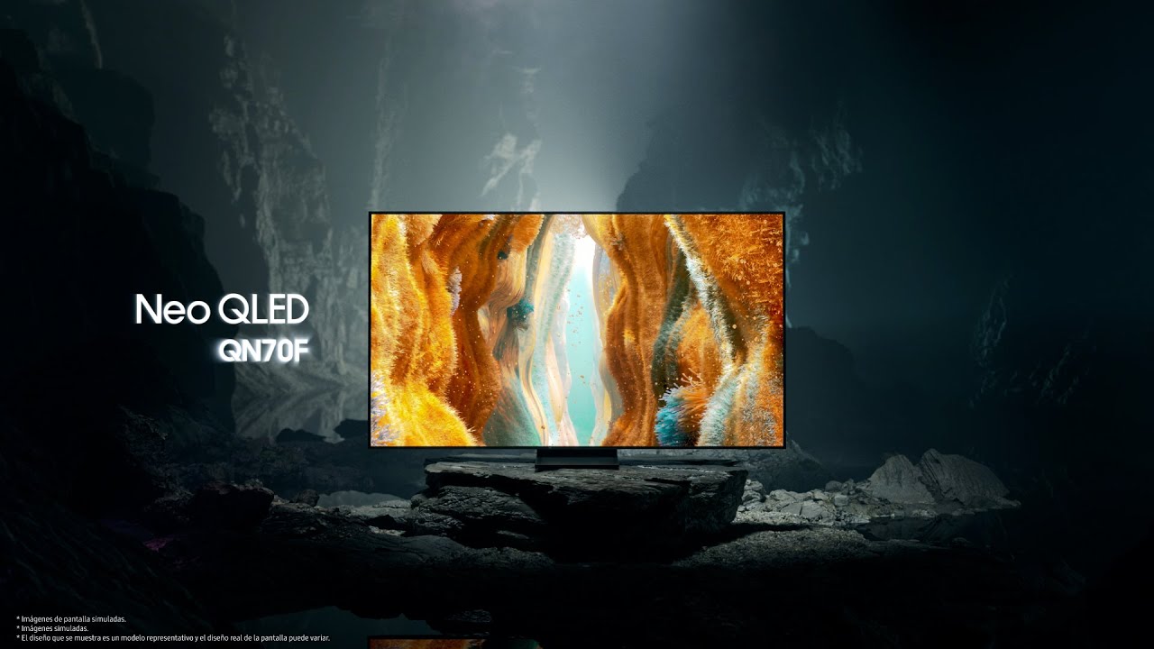 QN70F 2025: fluidez y dise&ntilde;o que te envuelven | Samsung​